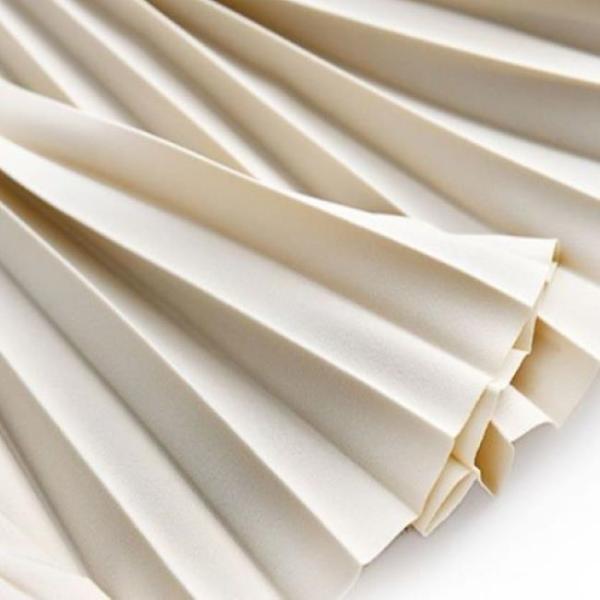 Papier plissé de haute résistance 56gsm pour le style de pulpe réutilisé par