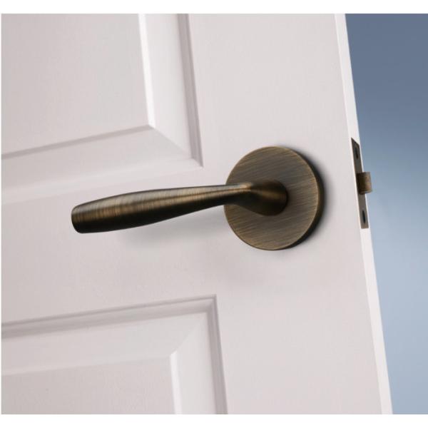 Amertop Entry Lever Lock Set for Exterior Door,Bronze Heavy Duty Door Lock Handle