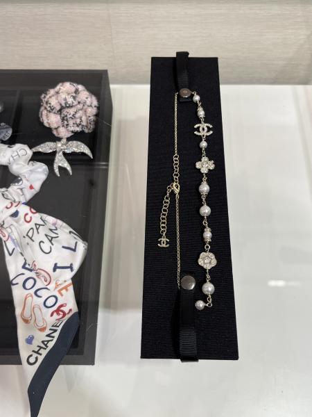 Elegant Design Crystal Pearl Necklace Luxury Necklaces With Copper Chain