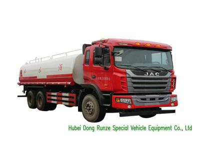 JAC 6x4 Water Liquid Tank Truck With PTO Water Pump 20000 - 25000Litres