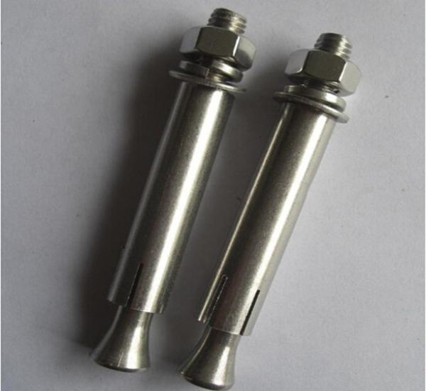Shield Expansion Screw Anchor , Carbon / Stainless Steel Expansion Bolts For Brick