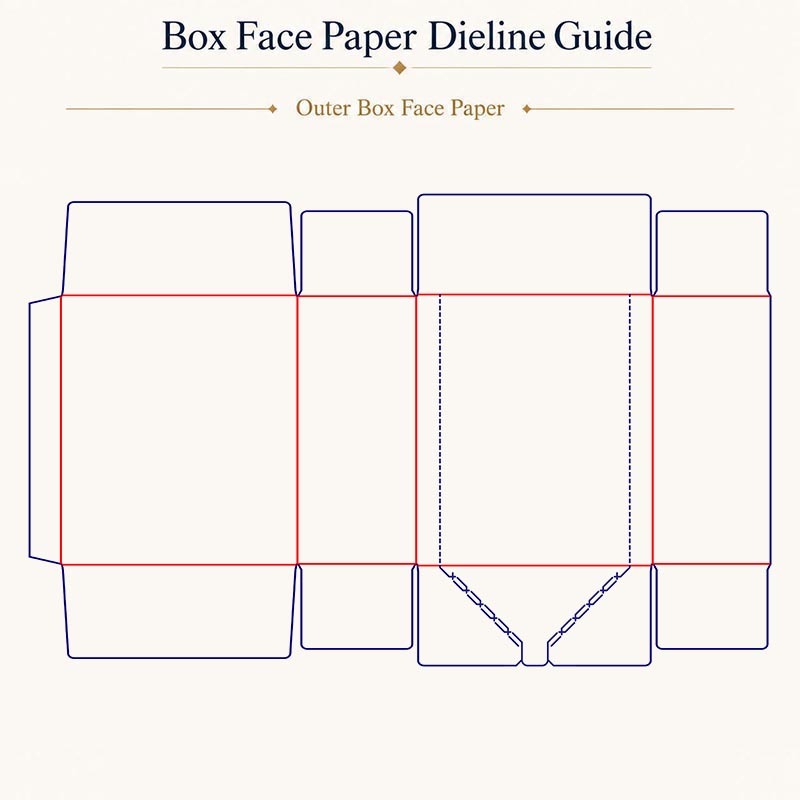Easy Tear Custom Folding Carton Box Foil Stamping for Food Packaging