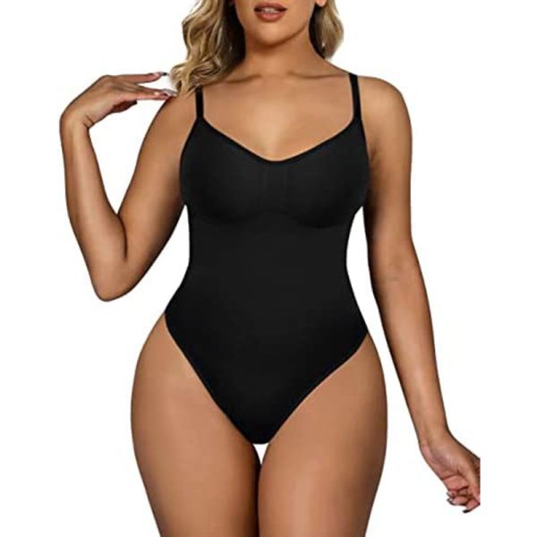 Daily Fit One Piece Corset BodySuit Thong Bra Set Wire Free Women Fashionable Chic Women Corset Thong and Underwear BodySuit