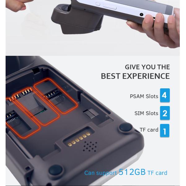 Система платежей модуля вены Pos биометрического андроида TDS CDM 5800mAh терминальная
