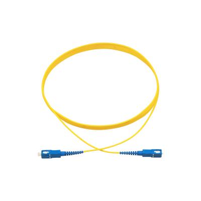 3meters 2.0mm SC UPC-SC APC Simplex Single Mode G652D Optical Fiber Patch Cord Fiber Jumper