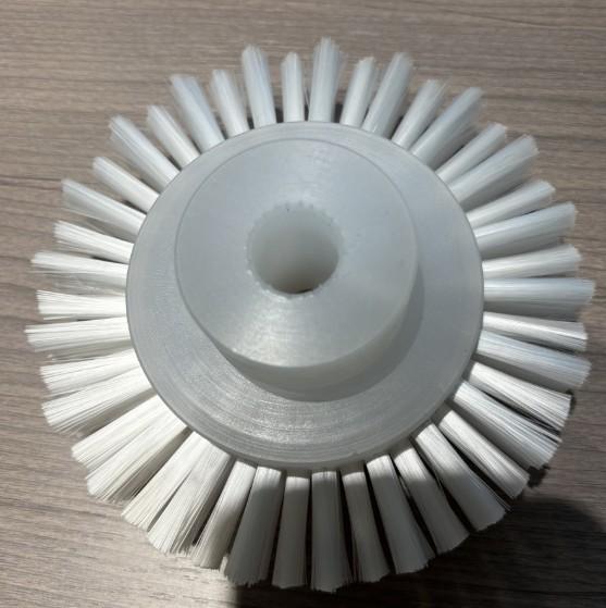 Pinceau en nylon à rouleaux de taille industrielle personnalisée