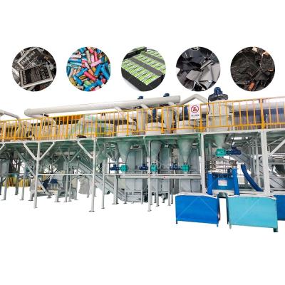 Materiais-primas de automóveis Instalação de reciclagem de baterias de íons de lítio de alta taxa de recuperação personalizada