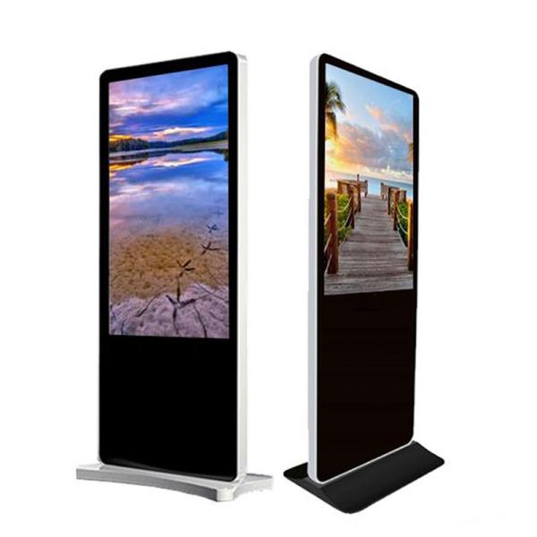 1920x1080 Resolution Floor Standing Digital Signage with 42-65 Inch Display and Android/Windows OS