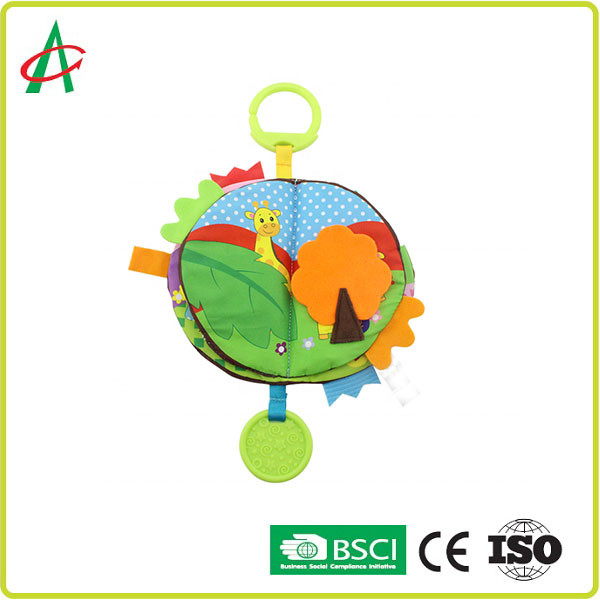 Angelber Baby Plush Book , Soft Toy Book BSCI Certificate