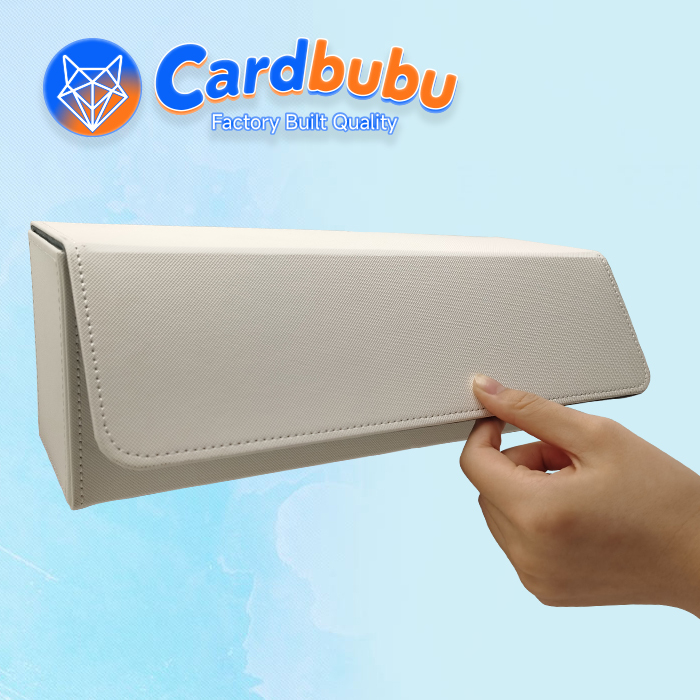 Large Capacity Double Deck Box Logo Printing OEM Pokemon Card Deck Box