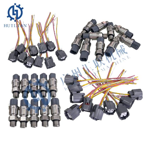 KM15S46 1858188 High pressure sensor KM15-S45 KM15-S46 2157063 1Z07387 Plug Cable Sensor for Excavator Electric Parts