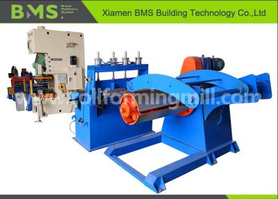 High Speed Racking Roll Forming Machine Punching Holes Line 110T