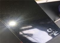 High Glossy Black Metallic Powder Coat Nontoxic Antibacterial For Glass Bottle