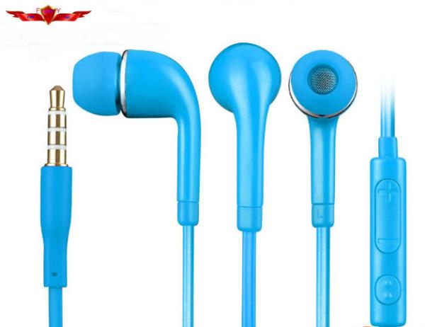 Newest Multi Color 3.5MM Wired HD Earphone With MIC For Samsung Galaxy Note3