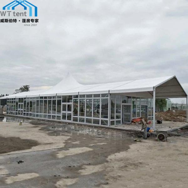Mixed Custom Party Tents Waterproof PVC Roof for Trade Show Events