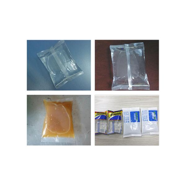 Full Automatic Liquid Packing Machine for Sauce Paste Sachet with Stainless Steel Construction and 15-25bags/min Speed