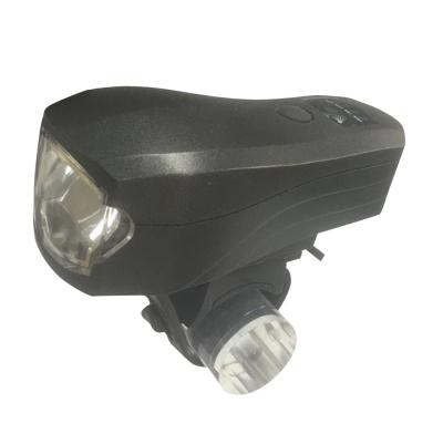 Black Frame CREE T6 Rechargeable Front Bike Light Large Battery Capacity With Sensor