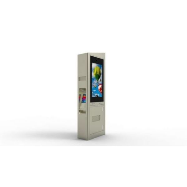 55 inch real-time monitoring outdoor lcd signage suitable for commercial districts