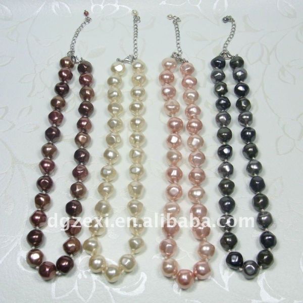 High Quality Wedding Jewelry Shell Pearl Set