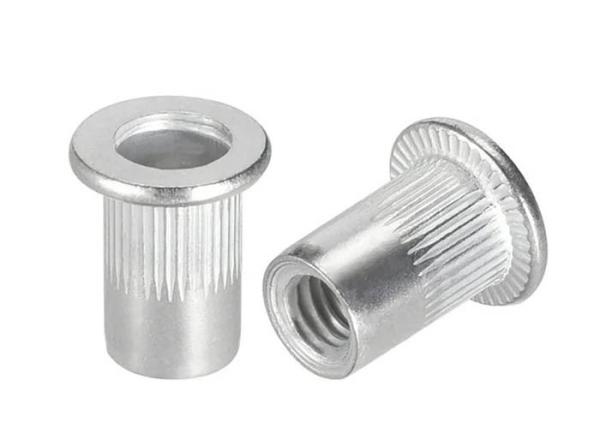 M14 M16 Passivate Plain SS304  Knurled Flat Head Rivet Nut
