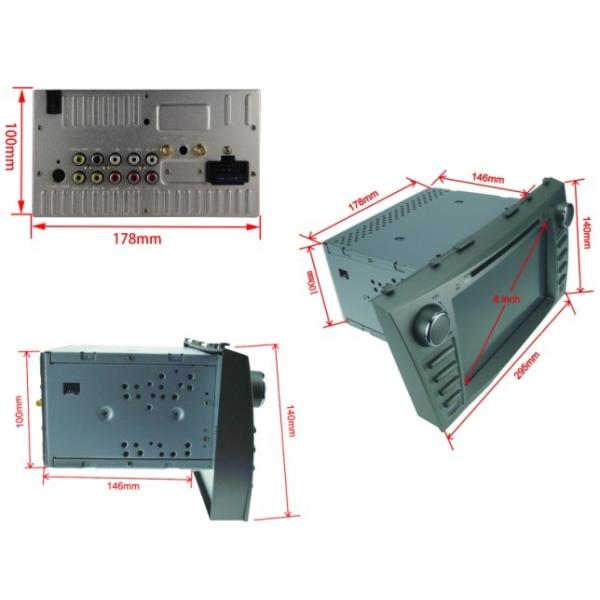 Ouchuangbo Toyota Camry 2007-2011 radio DVD with gps navigation bluetooth OCB-8611