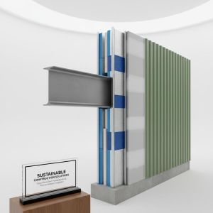 Painted / Galvanized Steel Framed Buildings Versatile Light Steel Frame