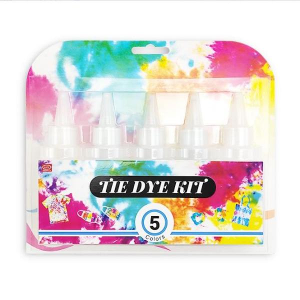 5 colors tie dye kits china supplier DIY Handmade Project for Kids and Adults Craft Arts Gathering Festival Party