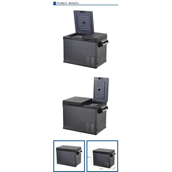 Réfrigérateur de voiture mini rechargeable Leapcool 35/45/55L DC12/24VAC 220V réfrigérateur portable