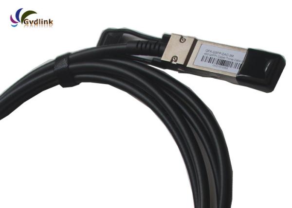 QSFP-40G-CU3M 28AWG 40G QSFP+ DAC Cable For Huawei 02310MUH