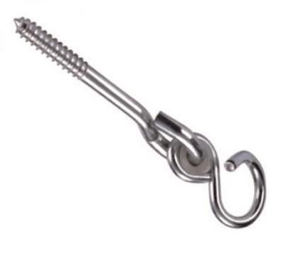 Carbon Steel Swing Hanger Hook Screw Bolt Pig Nail Type Swing Hardware