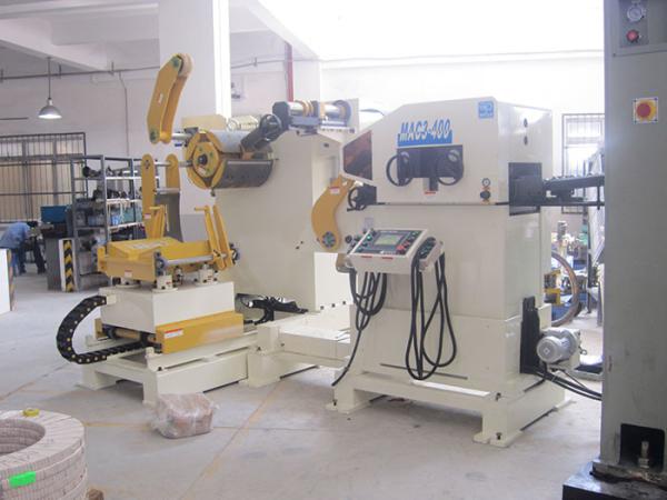 Sheet Metal Forming NC Decoiler Straightener Feeder Stamping And Feeding Equipment