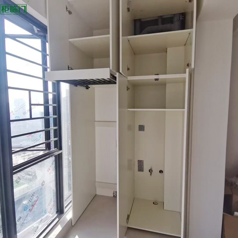 Durable Balcony Aluminum Cabinet Waterproof With Variety Of Appearance
