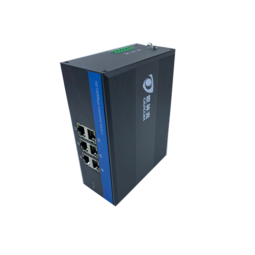 E-Mark Network Switch 6 Port Unmanaged Industrial Din Rail Megabit на базе