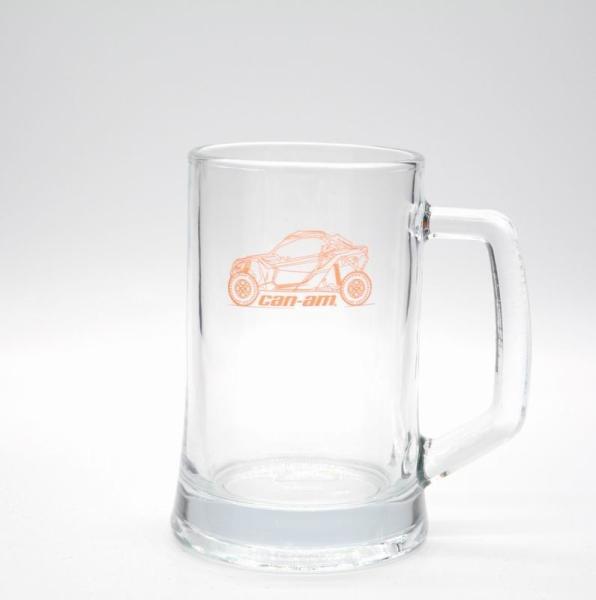 23oz Heavy Duty Beer Stein Decorated Craft Beer Glasses
