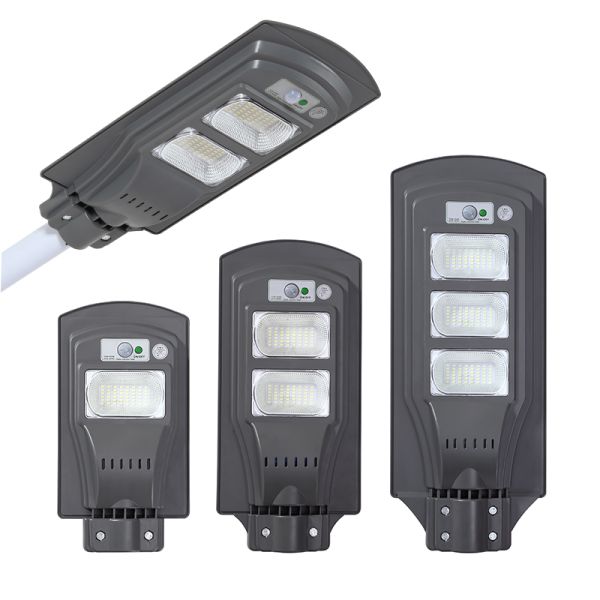 Luces solares de calle para exteriores rurales con sensor de cuerpo humano para el hogar