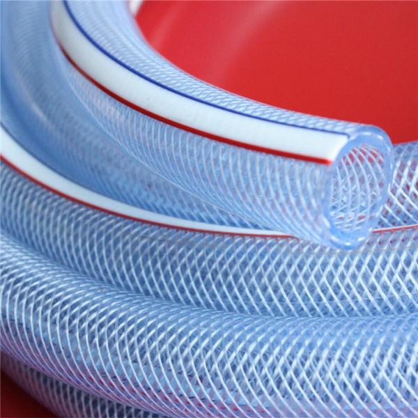 Flexible fiber conduit pvc strength spring hydraulic transparent clear pvc steel wire reinforced hose