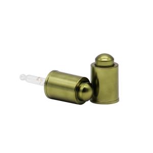 20/410 dropper de aluminio del botón para el cuidado de piel