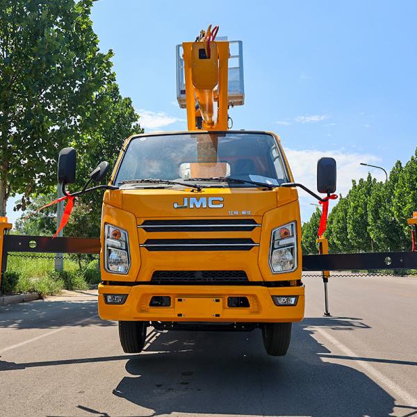 aerial work pick-up truck high altitude operation truck telescopic boom truck brand new for sale