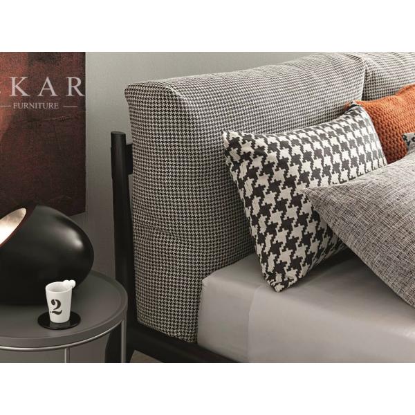 Italian King Size Bed Frame Wood Bed ZZ-BD012