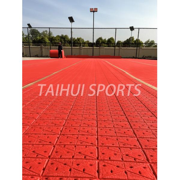 Customized Shock Absorption Sports Surface Underlay 8 Years Of Service For Sports Fields
