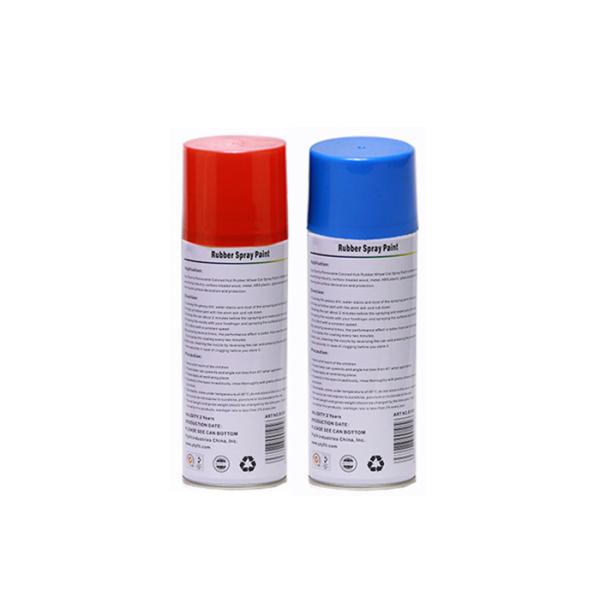 Multi Colors Rubber Spray Paint Car Fluorescent Liquid Coating Abrasion Resistant
