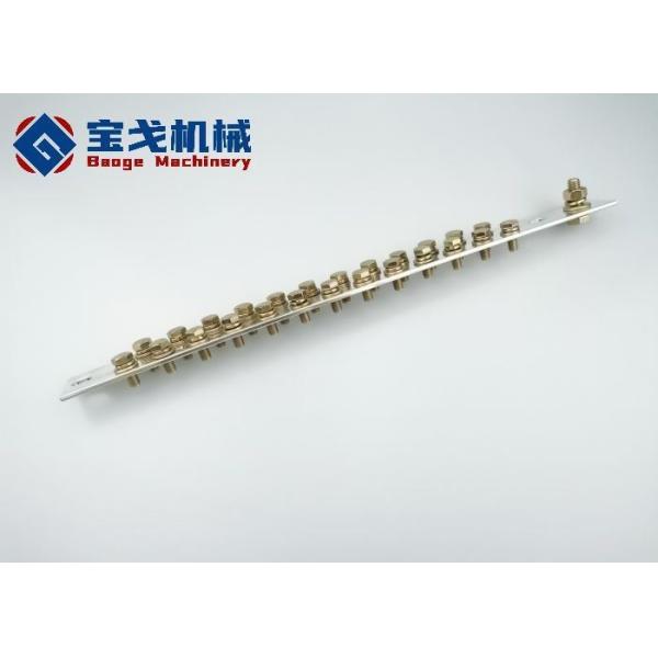 Stamped Drilling Tinned Ground Copper Bus Bar with Tinned Surface Treatment and A10