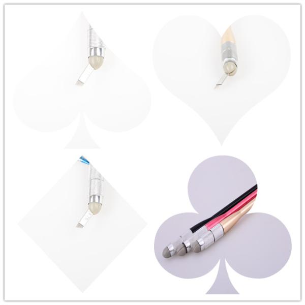 Universal Eyebrow Manual Tattoo Pen Suitable For 7 - 17 Pin Blade