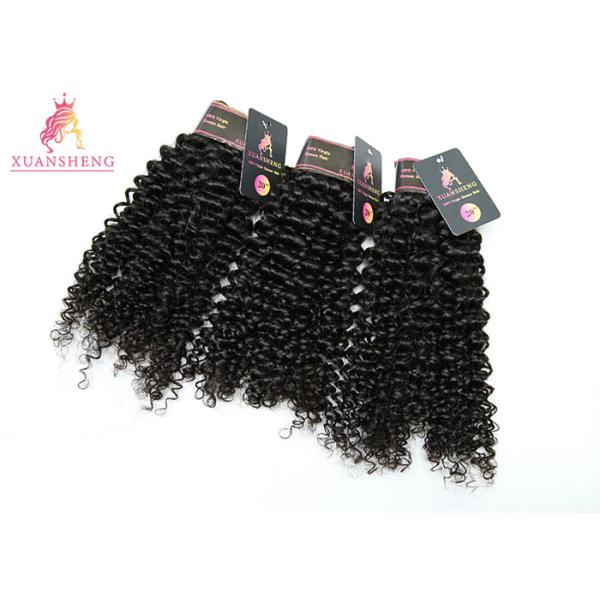 Grade 10A Deep Curly Brazilian Human Hair Length 30