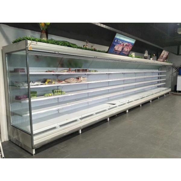 Slimline Multideck Display Fridge With LED Lighting And Adjustable Shelving