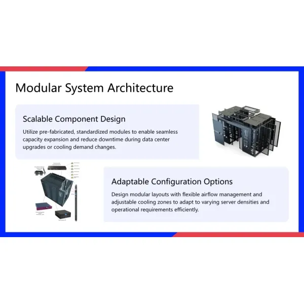 Cold Aisle Containment Design Energy Efficient Modular Data Center