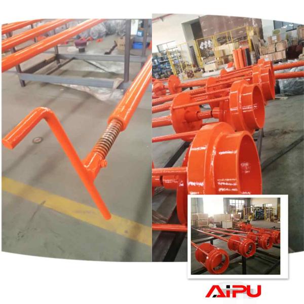 Polished Drilling Mud Tank Suction Valve Dump Control For 6''