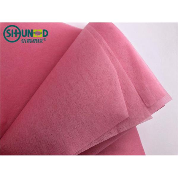 Colorful 100% Polyester Needle Punch Nonwoven 30gsm For Gift Decoration