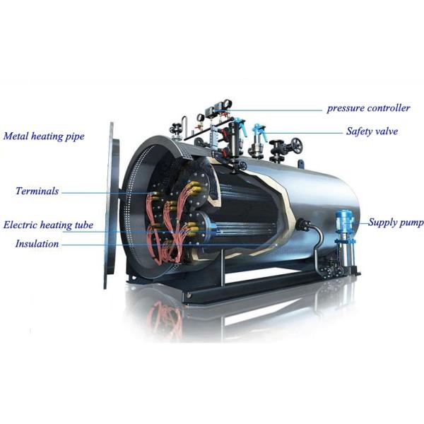 Heating Steam Boiler With Natural Circulation 500 Kg/H Steam Capacity