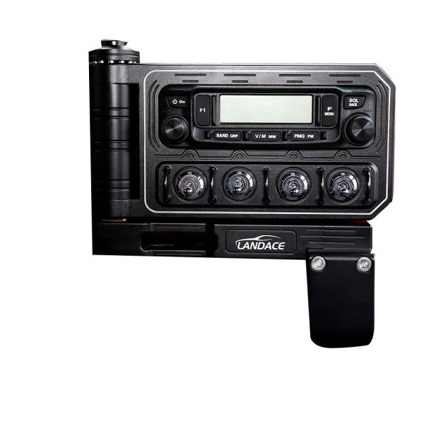 Universal Vehicle Switch Panel Hard Anodized 4x4 Switch Panel